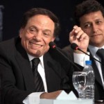 عادل امام يكشف سر خالد الجندي في مؤتمر اكاديمية الزعيم