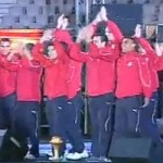 بالفيديو .. تكريم حسن شحاتة في حفل منتخب مصر استاد القاهرة