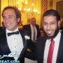بالصور نادر بكار في فرح عمرو حمزاوي وبسمة للتهنئة بالزواج