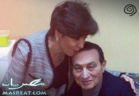 لقاء مبارك الاخير الصحفية الكويتية صورة مقابلة حسني مبارك مع الصحفية الكويتية